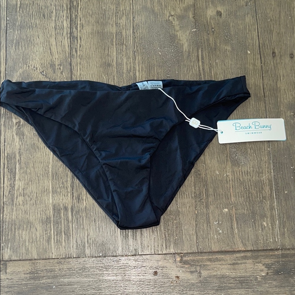 Beach Bunny Women's Black Bikini Bottom